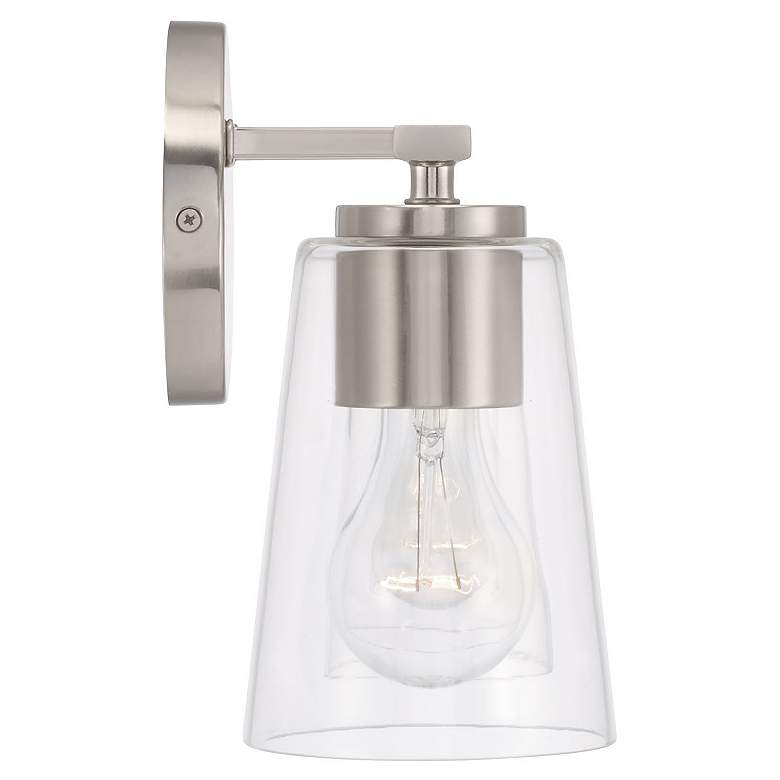 Image 4 HomePlace Lighting Portman 3 Light Vanity Brushed Nickel more views