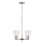 Thumbnail4 of HomePlace Lighting Portman 4 Light Pendant Brushed Nickel more views