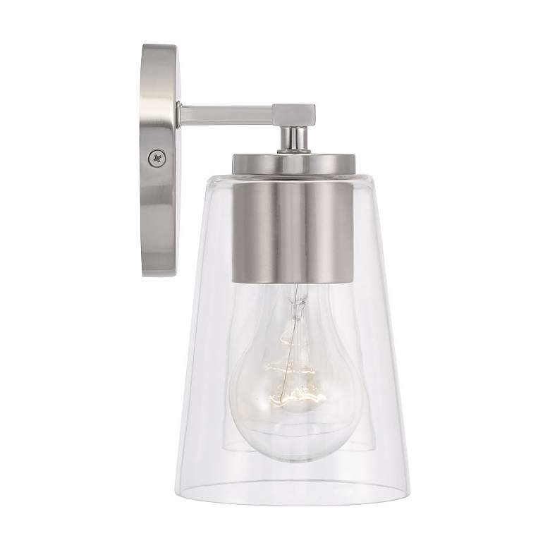 Image 4 HomePlace Lighting Portman 4 Light Vanity Brushed Nickel more views