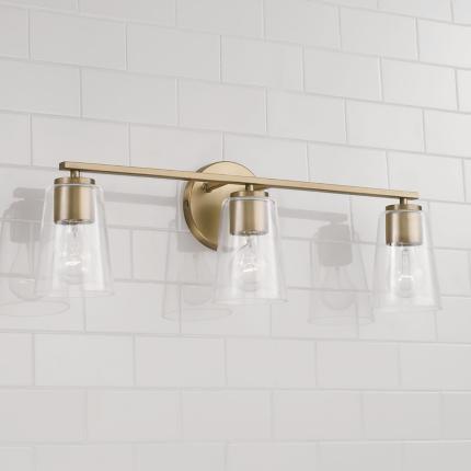 HomePlace Lighting Portman Brass - Antique Brass Collection