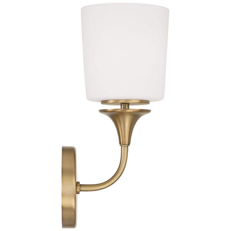 Image 4 HomePlace Lighting Presley 1 Light Sconce Aged Brass more views