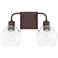 HomePlace Lighting Tanner 2 Light Vanity Bronze