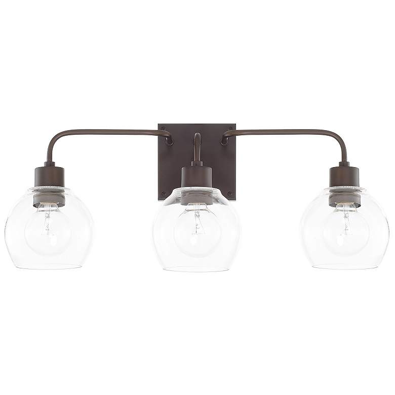 Image 1 HomePlace Lighting Tanner 3 Light Vanity Bronze