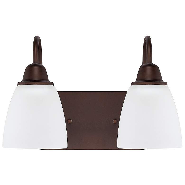 Image 1 HomePlace Lighting Trenton 2 Light Vanity Bronze