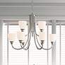 2_HomePlace Lighting Trenton 5 Light Chandelier Brushed Nickel