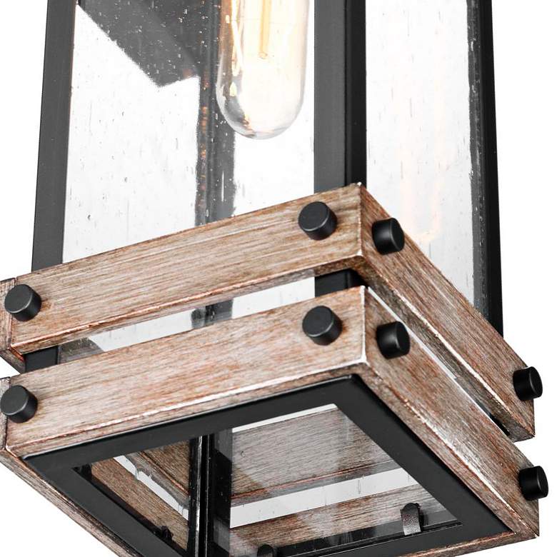 Image 3 Homestead 16" High Matte Black Outdoor Wall Light more views
