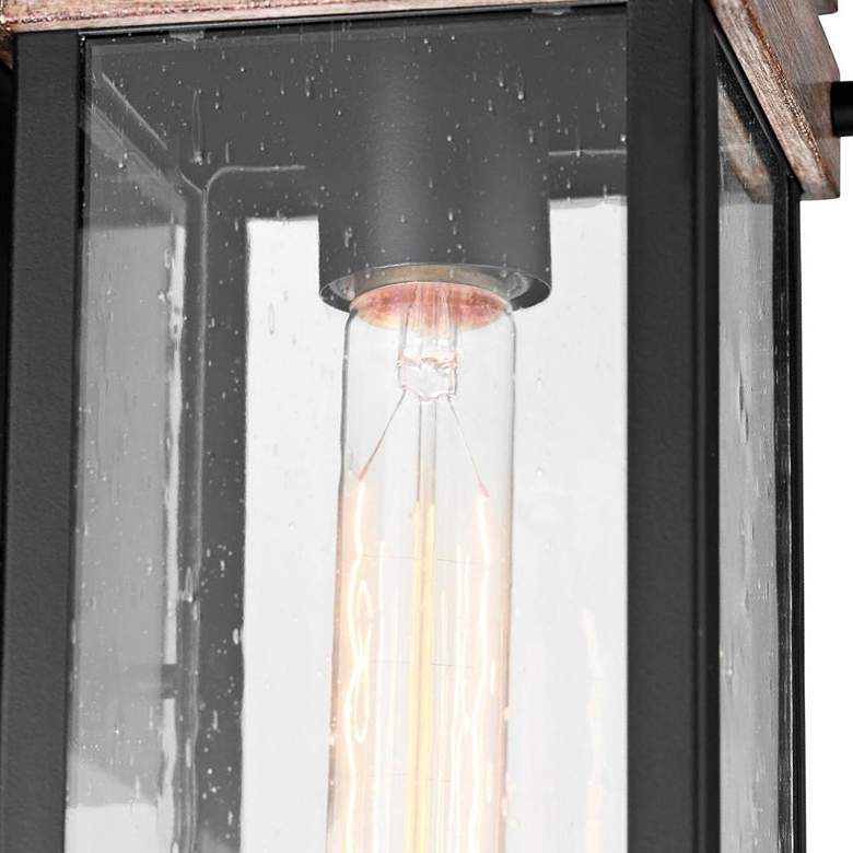 Image 4 Homestead 16" High Matte Black Outdoor Wall Light more views