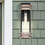 1_Homestead 18 3/4"H Matte Black and Wood Outdoor Wall Light