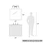 4_Homestead 24" Wide Matte Black Metal 3-Light Bath Light more views