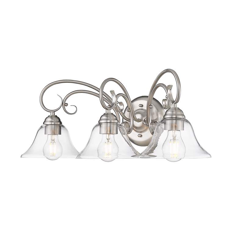 Image 3 Homestead 24" Wide Pewter 3-Light Bath Light more views