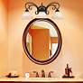 7_Homestead 24" Wide Rubbed Bronze 3-Light Vanity Bath Light more views