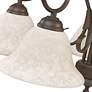 6_Homestead 25 1/4" Wide Rubbed Bronze 5-Light Chandelier more views