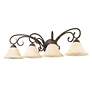 Thumbnail4 of Homestead 32" Wide Rubbed Bronze 4-Light Bath Light more views