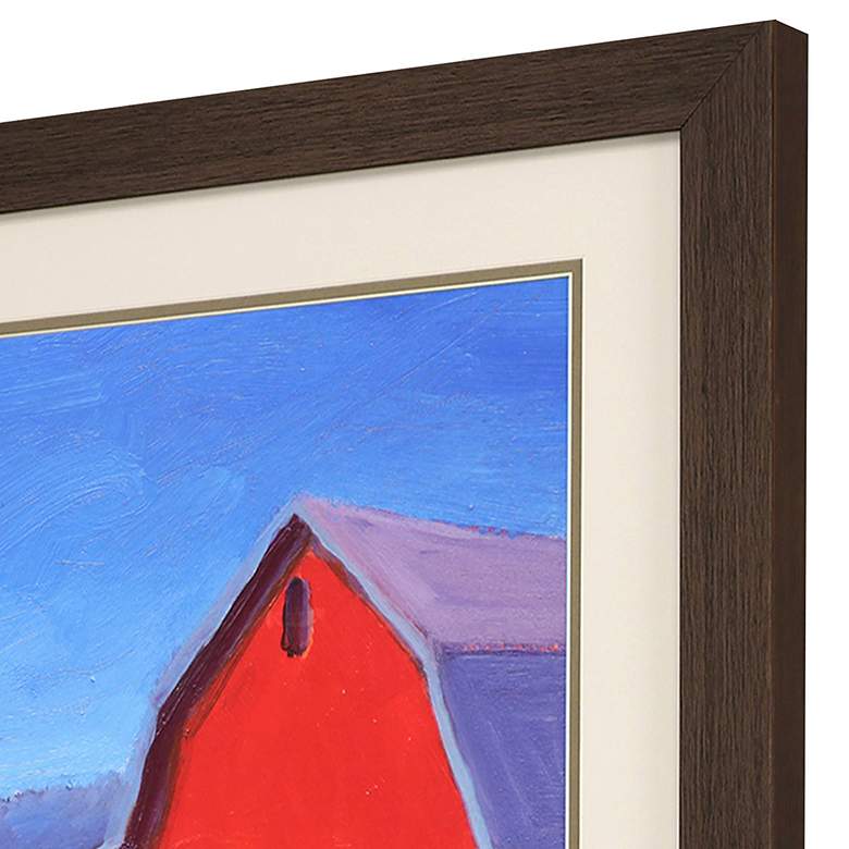 Image 4 Homestead Barn I 25" Square 2-Piece Framed Wall Art Set more views