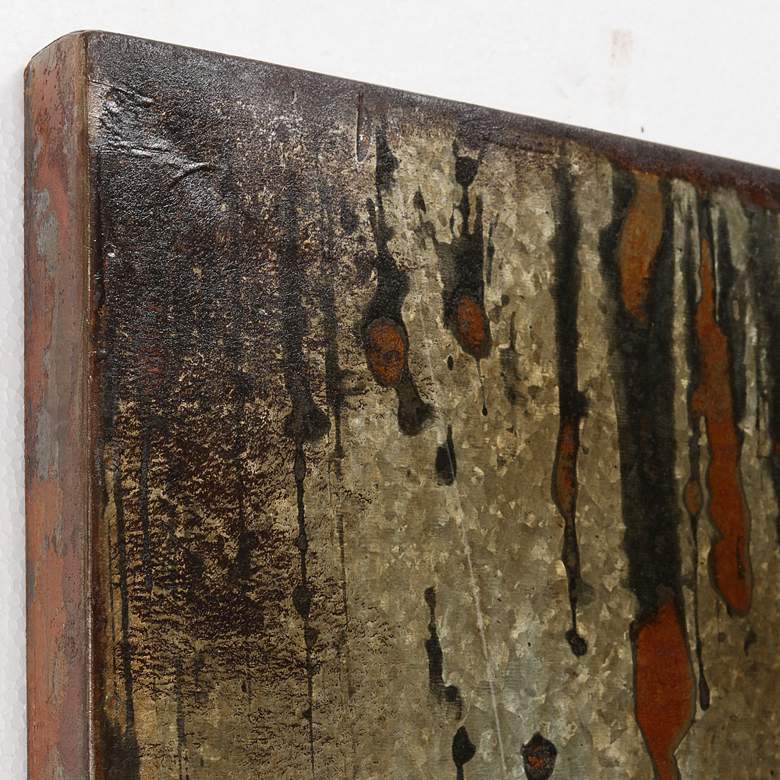 Image 5 Homme 1 60" High Mixed Media Metal Dimensional Wall Art more views