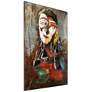 Homme 1 60" High Mixed Media Metal Dimensional Wall Art in scene