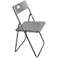 Honeycomb Moon Mist Metal Indoor-Outdoor Folding Chair