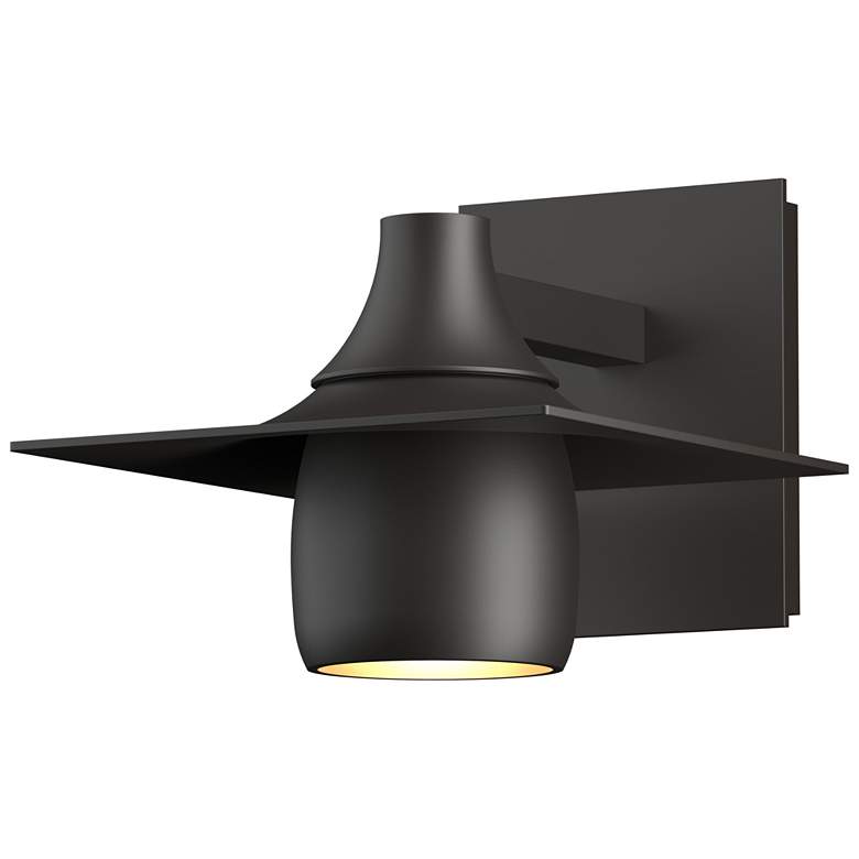 Image 1 Hood 6.8" High Coastal Oil Rubbed Bronze Dark Sky Outdoor Sconce