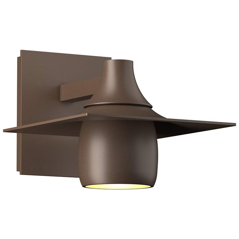 Image 1 Hood Dark Sky Outdoor Sconce - Bronze Finish