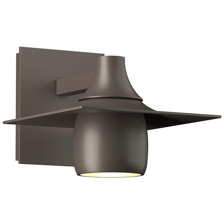 Image 1 Hood Dark Sky Outdoor Sconce - Smoke Finish