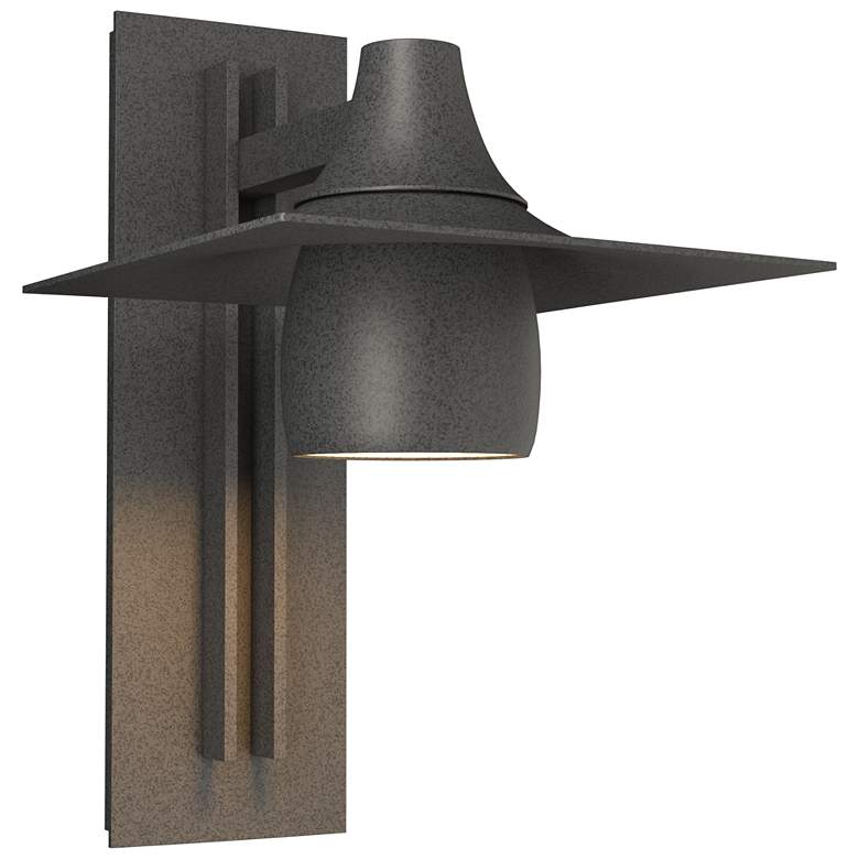 Image 1 Hood Large Dark Sky Outdoor Sconce - Iron Finish