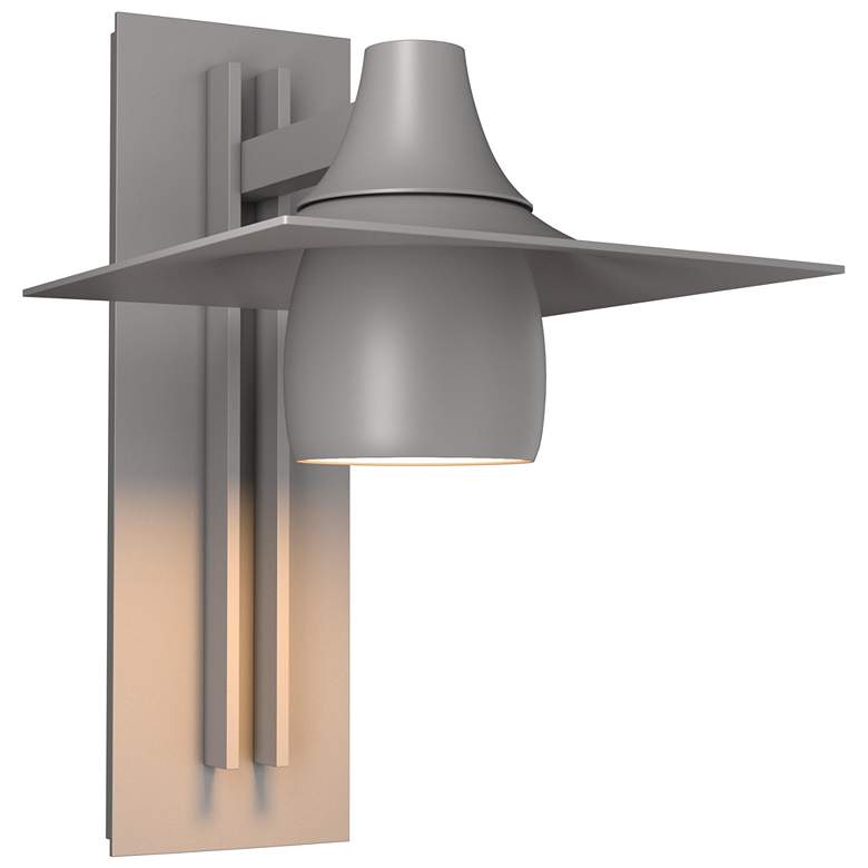 Image 1 Hood Large Dark Sky Outdoor Sconce - Steel Finish