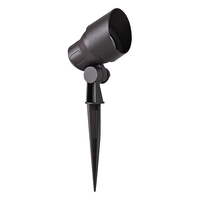 Image 1 Hoodlo 4 3/4" High Bronze LED Landscape Spot Light