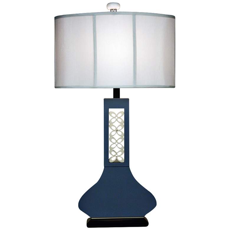 Image 1 Hookah Blue Large Table Lamp
