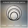 4_Hoopla 13"H x 13"W 1-Light Pendant in Black more views