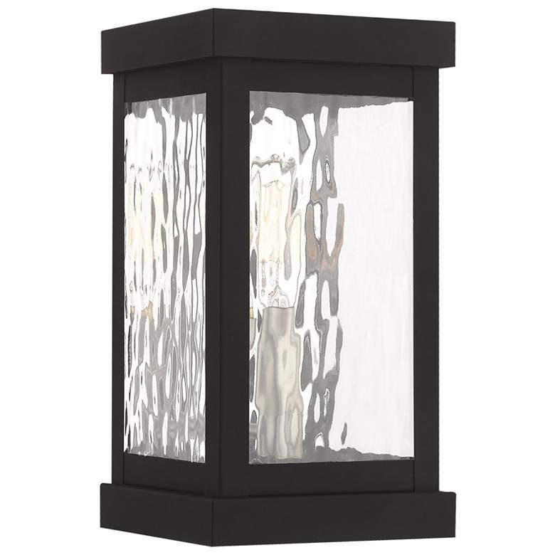 Image 1 Hopewell 1 Light Black Outdoor Wall Lantern