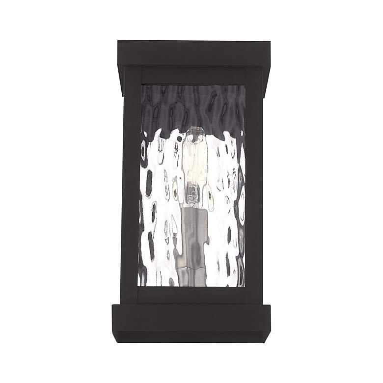 Image 4 Hopewell 1 Light Black Outdoor Wall Lantern more views