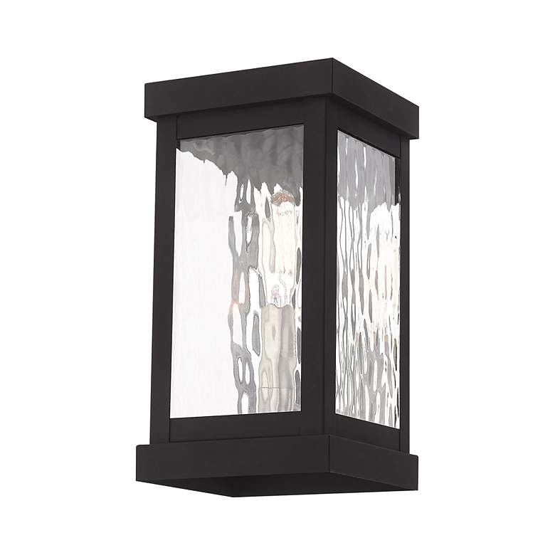 Image 5 Hopewell 1 Light Black Outdoor Wall Lantern more views