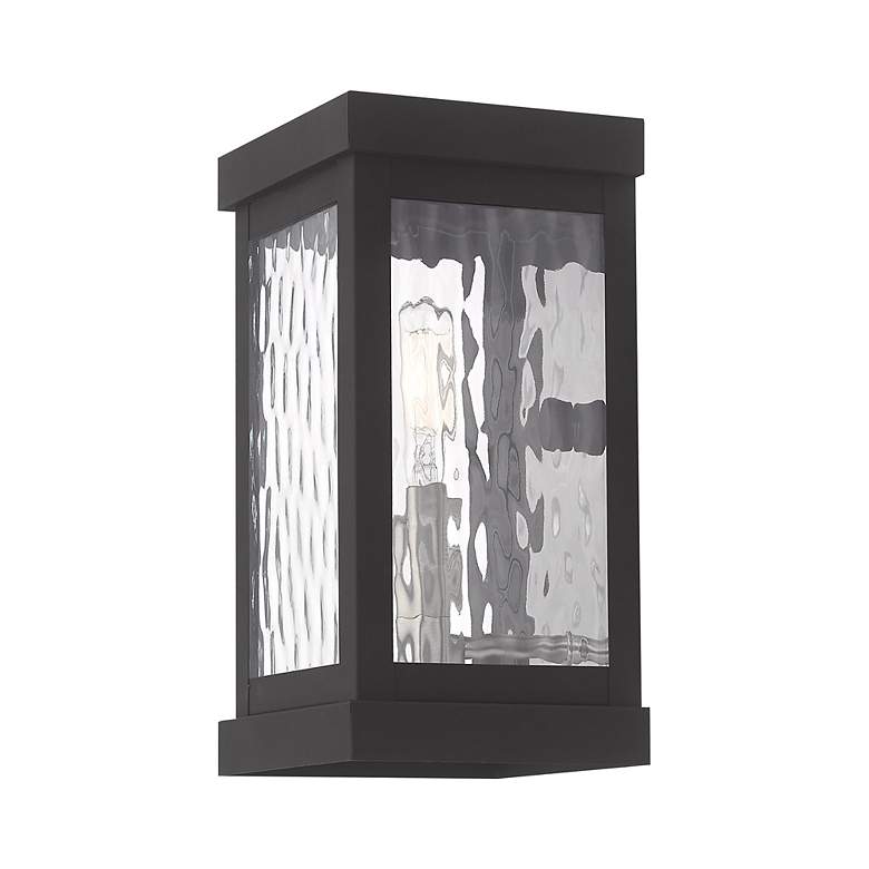Image 7 Hopewell 1 Light Black Outdoor Wall Lantern more views