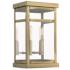 Hopewell 12 3/4"H Antique Brass 2-Light Outdoor Wall Light