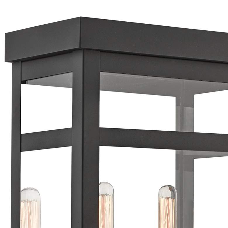 Image 2 Hopewell 15" High Black 2-Light Outdoor Wall Light more views