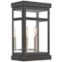 Hopewell 15" High Bronze 2-Light Outdoor Wall Light