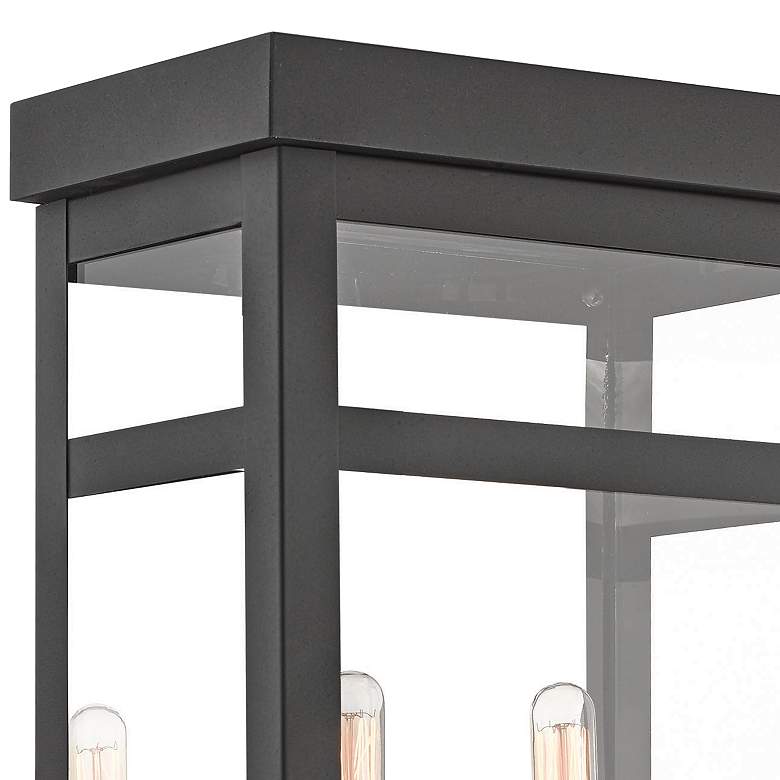 Image 2 Hopewell 18" High Black 2-Light Outdoor Wall Light more views