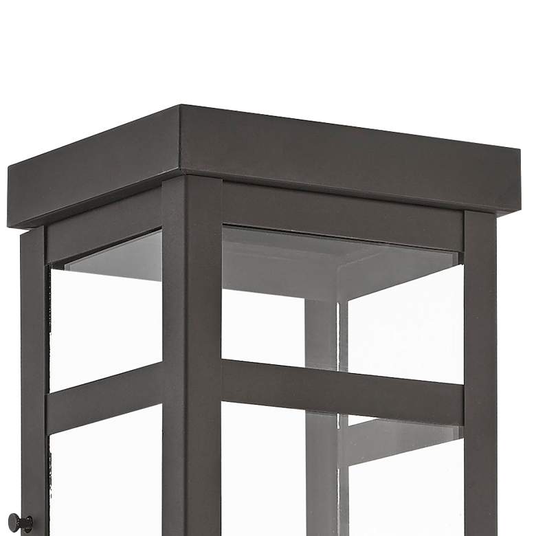 Image 2 Hopewell 22" High Bronze 2-Light Outdoor Wall Light more views