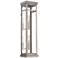 Hopewell 22" High Brushed Nickel 2-Light Outdoor Wall Light