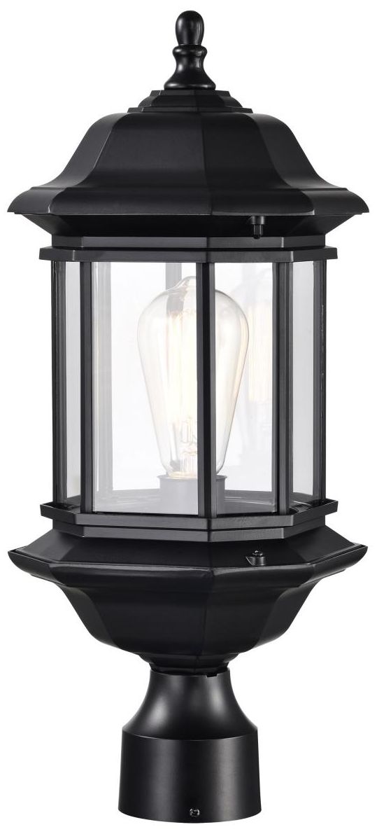 Hopkins 18 1/2" High Matte Black Outdoor Post Light