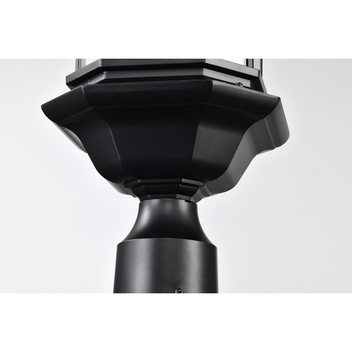 Hopkins 18 1/2" High Matte Black Outdoor Post Light