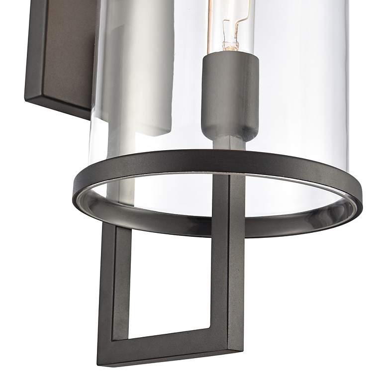 Image 3 Hopkins 30" High Charcoal Black Outdoor Wall Light more views