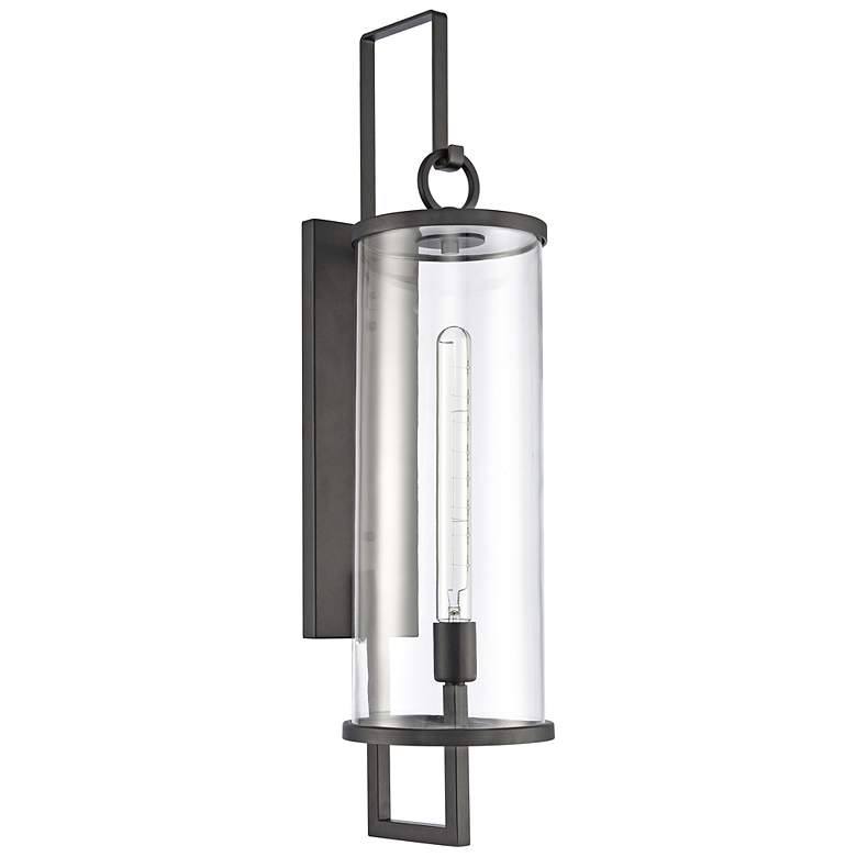 Image 4 Hopkins 30" High Charcoal Black Outdoor Wall Light more views
