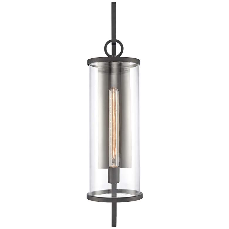 Image 5 Hopkins 30" High Charcoal Black Outdoor Wall Light more views