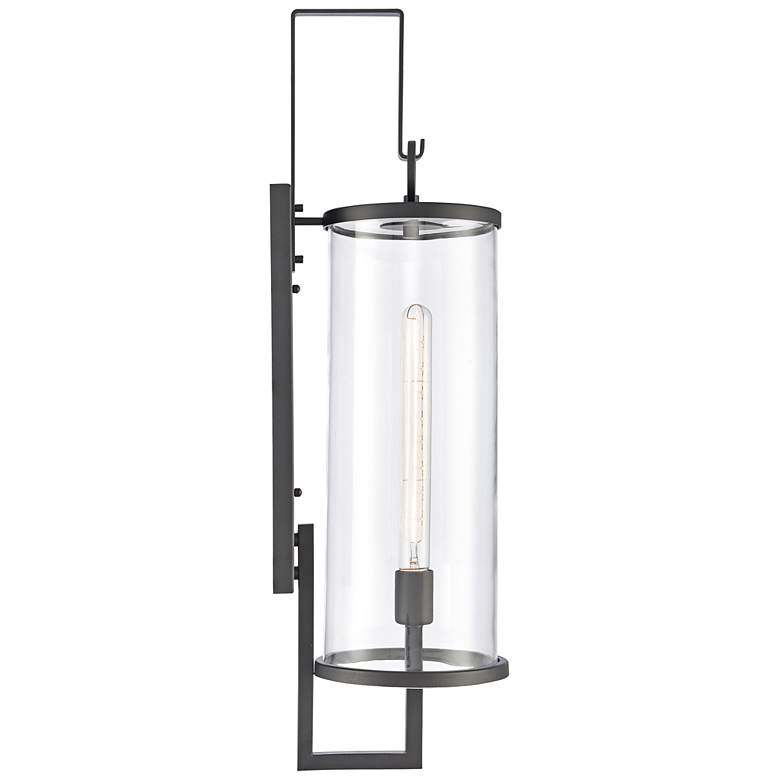 Image 6 Hopkins 30" High Charcoal Black Outdoor Wall Light more views