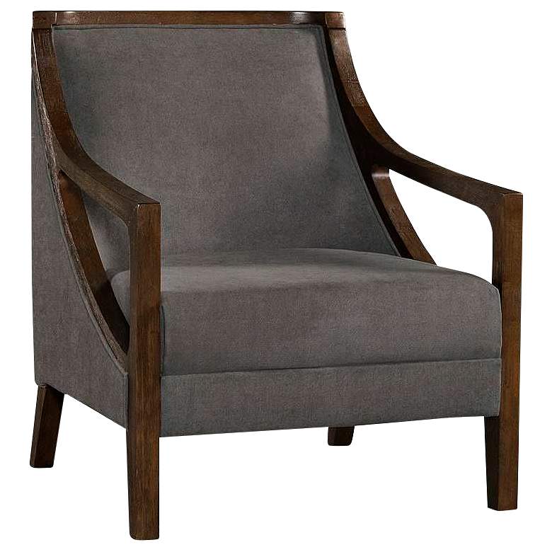 Image 1 Hopkins Colombia Charcoal Fabric Accent Chair