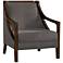 Hopkins Colombia Charcoal Fabric Accent Chair