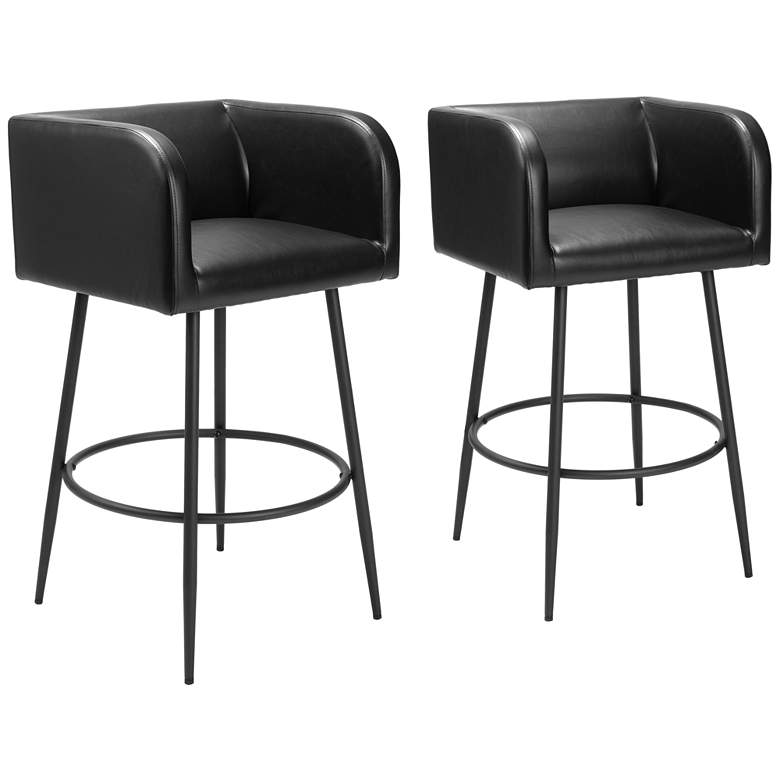 Image 1 Horbat Barstool Black