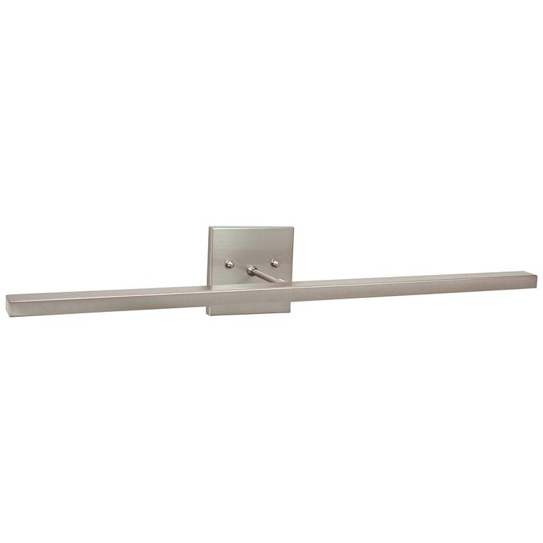 Image 1 Horizon 26" Wide Satin Nickel Direct Wire LED Picture Light