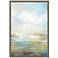 Horizon I 57" High Rectangular Framed Canvas Wall Art